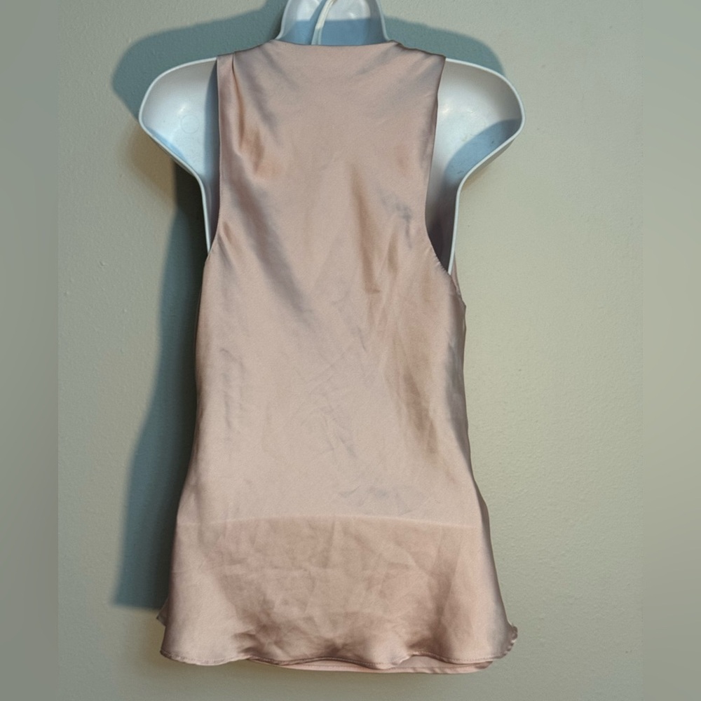 Zara Blush Satin Top - Picture 2 of 3
